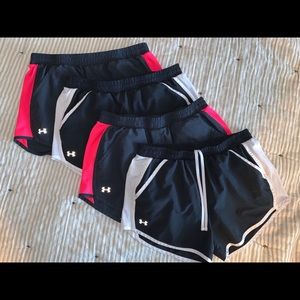 Under armor running shorts bundle